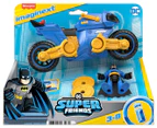 Imaginext DC Super Friends Batman & Batcycle Toy