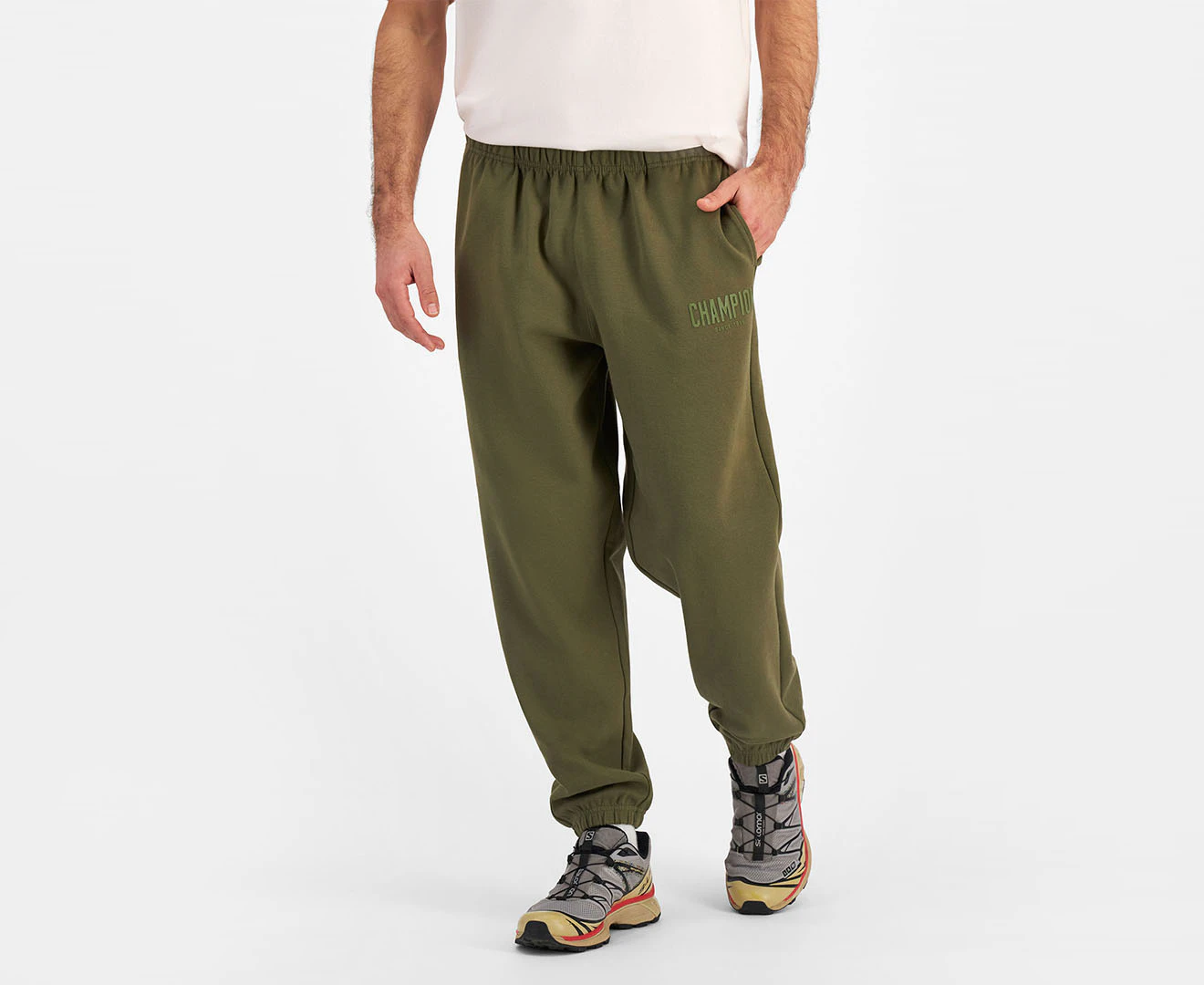 Champion Men's Rochester Base Trackpants / Tracksuit Pants - Park Ranger