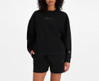 Champion Women's Rochester Base Oversized Crew Sweatshirt - Black