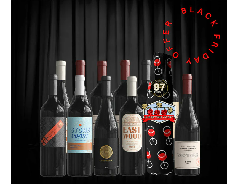 12 pack - Mixed Reds Dozen - 97pt Shiraz MAGNUM Upgrade #2