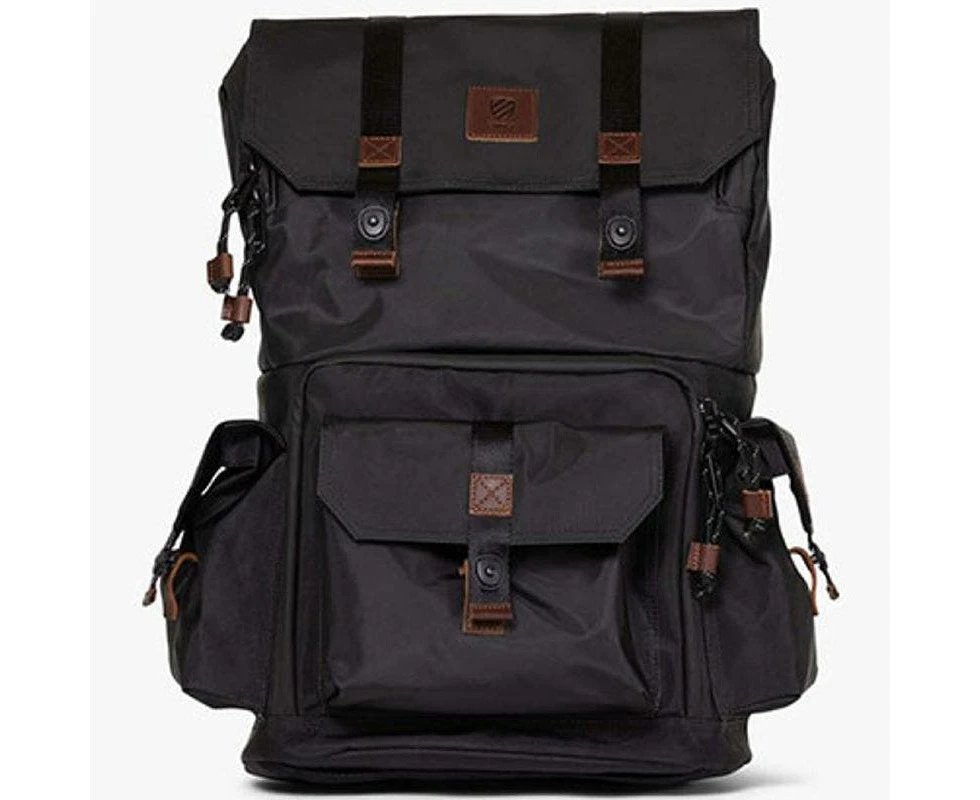 Langly Alpha Globetrotter XC Camera Backpack - Black/Brown