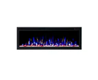 Concerto 1500w 50 Inch Recessed / Wall Mounted Electric Fireplace