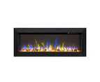 Herman 1500w 45 Inch Built In Recessed Electric Fireplace