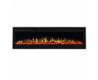 Provence 1500w 72 Inch Recessed / Wall Mounted Electric Fireplace