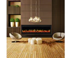 Provence 1500w 72 Inch Recessed / Wall Mounted Electric Fireplace