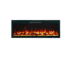 Rocco 1500w 50 Inch Recessed / Wall Mounted Electric Fireplace