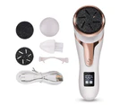 Electric Callus Remover For Feet, Rechargeable Foot Care Scraper Pedicure Tools,White Digital Display