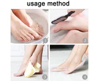 Professional Foot Care Pedicure Stainless Steel File To Remove Hard Skin, Used On Both Dry And Wet Feet,Style Two Black
