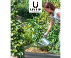 Livsip x2 Raised Garden Bed 240x80x45CM Vegetable Planter Kit Galvanised Steel