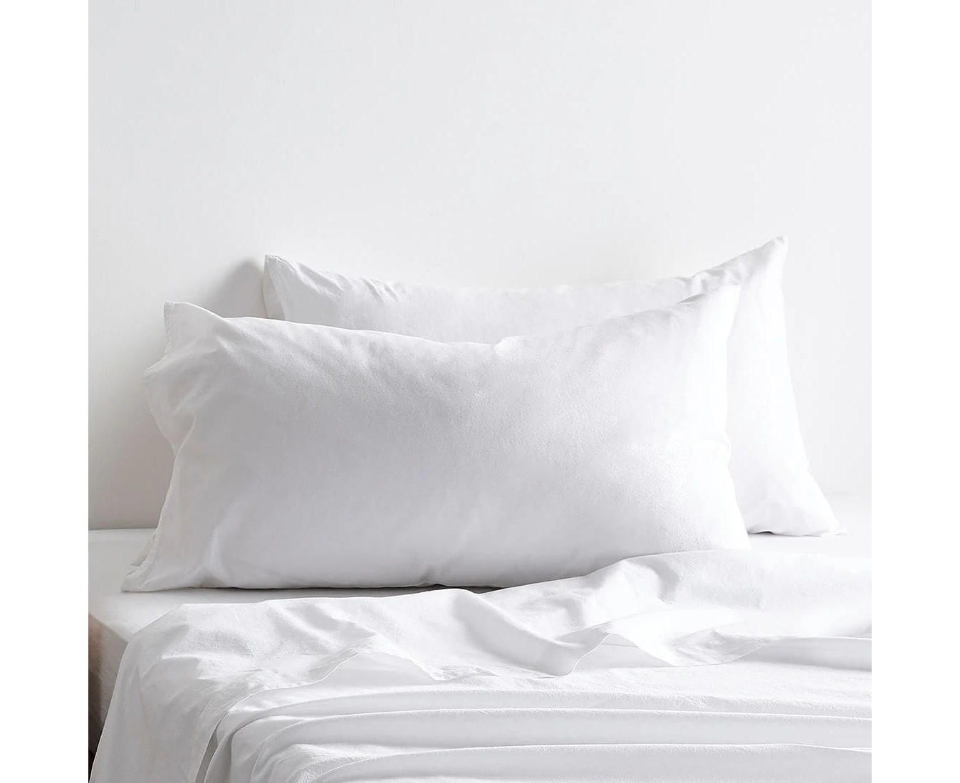 Arlo Stonewash 2 Pack Pillowcases