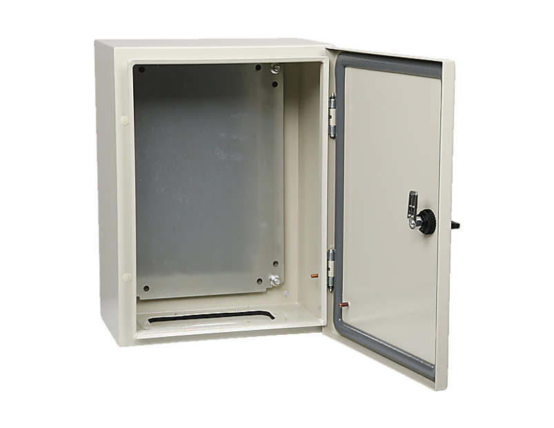 Carbon Steel Electrical Enclosure Box IP65 Wall Mount 400 x 300 x 200 mm