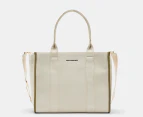 Tony Bianco Lana Oversized Tote Bag - Beige/Khaki