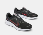 Nike Men's Quest 5 Road Running Shoes - Black/Smoke Grey/University Red