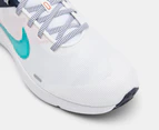 Nike Women's Downshifter 12 Running Shoes - White/Obsidian/Picante Red/Clear Jade