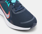 Nike Women's Quest 5 Road Running Shoes - Obsidian/White/Clear Jade/Picante Red