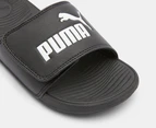 Puma Boys' Cool Cat 2.0 V Slides - Black