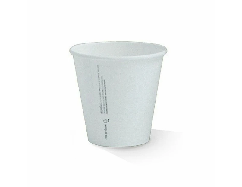 50pk 8oz PLA Coated Single Wall Cup (90x57x85mm)