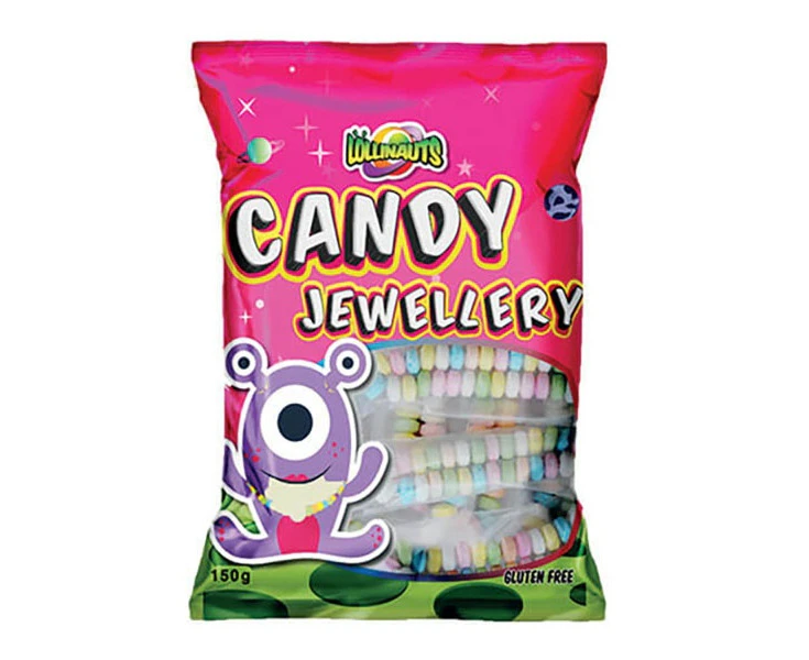 Lollinauts Candy Jewellery 150g