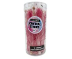 16pk Hot Pink Cherry Crystal Sticks 352g