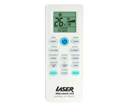 Laser Universal Air Conditioning Remote with Quick 2-Button Setup, LCD Screen