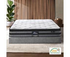 Bedra King Mattress Cool Gel Foam Bonnell Spring Luxury Pillow Top Bed 22cm