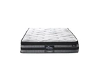 Bedra Single Mattress Cool Gel Foam Bonnell Spring Luxury Pillow Top Bed 22cm