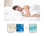 Bedra Single Mattress Cool Gel Foam Bonnell Spring Luxury Pillow Top Bed 22cm