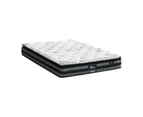 Bedra King Mattress Cool Gel Foam Bonnell Spring Luxury Pillow Top Bed 22cm