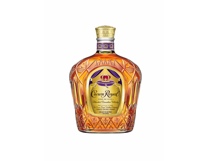 Crown Royal Fine De Luxe Blended Canadian Whisky Miniature 375ml