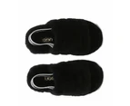 Ugg Australian Shepherd Kids Puffy | Double Faced Sheepskin Upper - Kids - House Shoes - Black