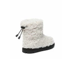 Ugg Australian Shepherd Kids Puffy | Double Faced Sheepskin Upper - Kids - House Shoes - Black