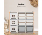 Bopeep Drawer Storage Cabinet Classified Toy Storage Rack Multi-layer 9 Cells