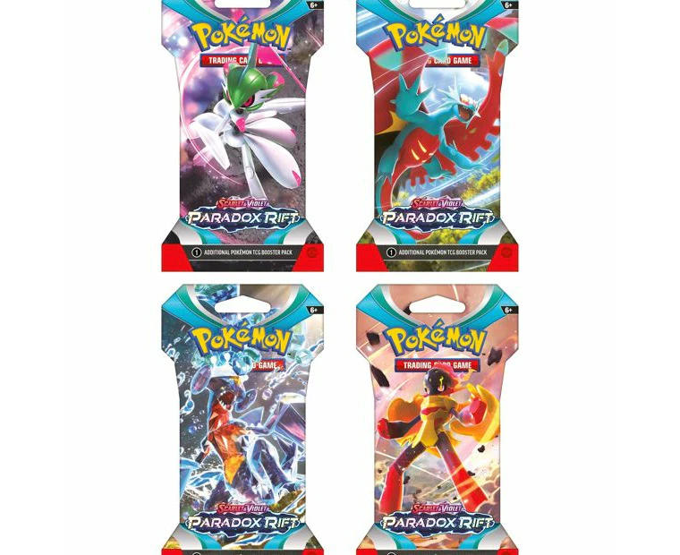 Pokemon TCG Scarlet and Violet Paradox Rift Booster Blister Assortment