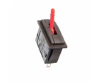 Peco Passing Contact Switch Red