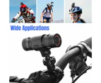 Motorcycle Helmet Camera 1080P 120 Wide Angle Bicycle Sports Camera with Video Photo Waterproof Action Camera DV Camcorder with Bracket 32 TF CARD