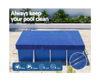 Aqua Buddy Pool Cover 3x2m Above-ground Swimming Pool Blanket Blue