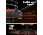 Artiss Gaming Chair Ergonomic Office Desk Chairs Executive Computer Seat Orange