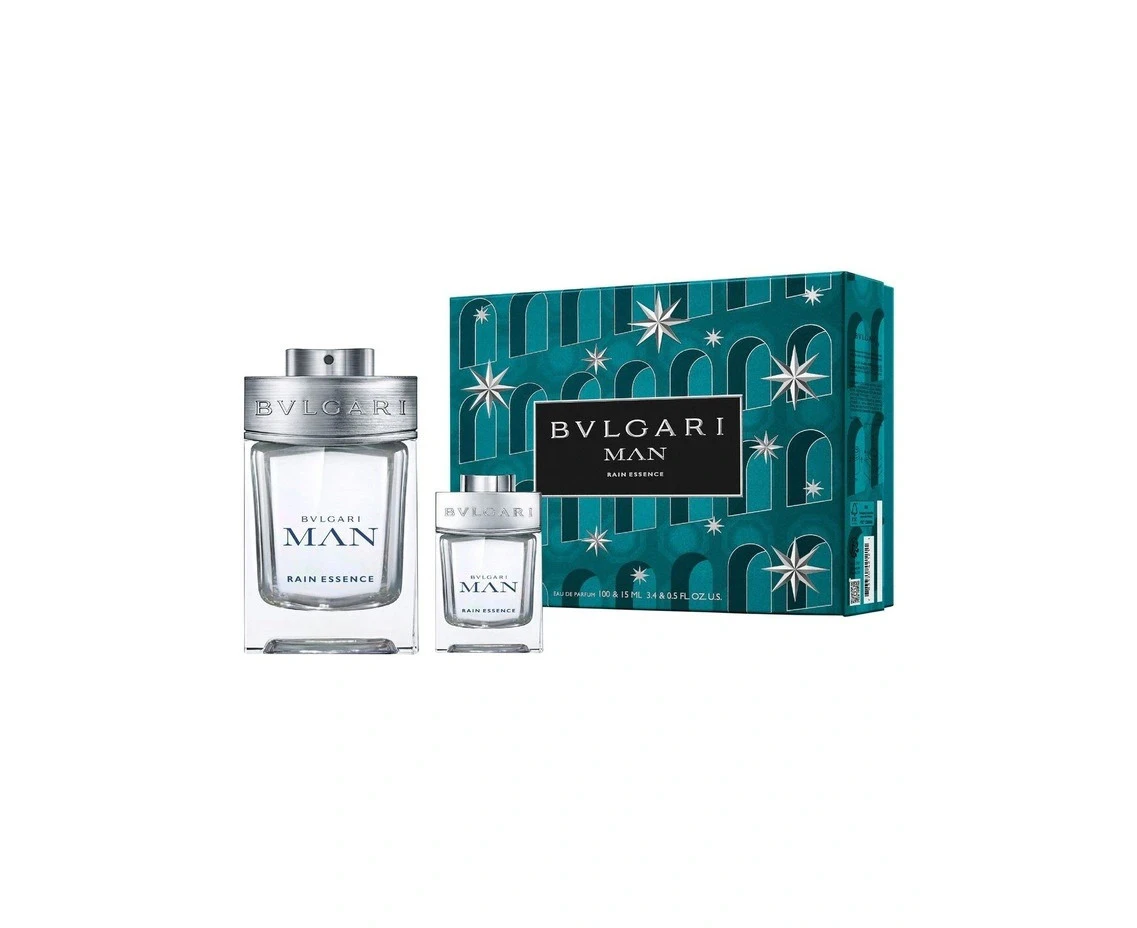 BVLGARI Man Rain Essence EDP 100ml 2 Piece Gift Set