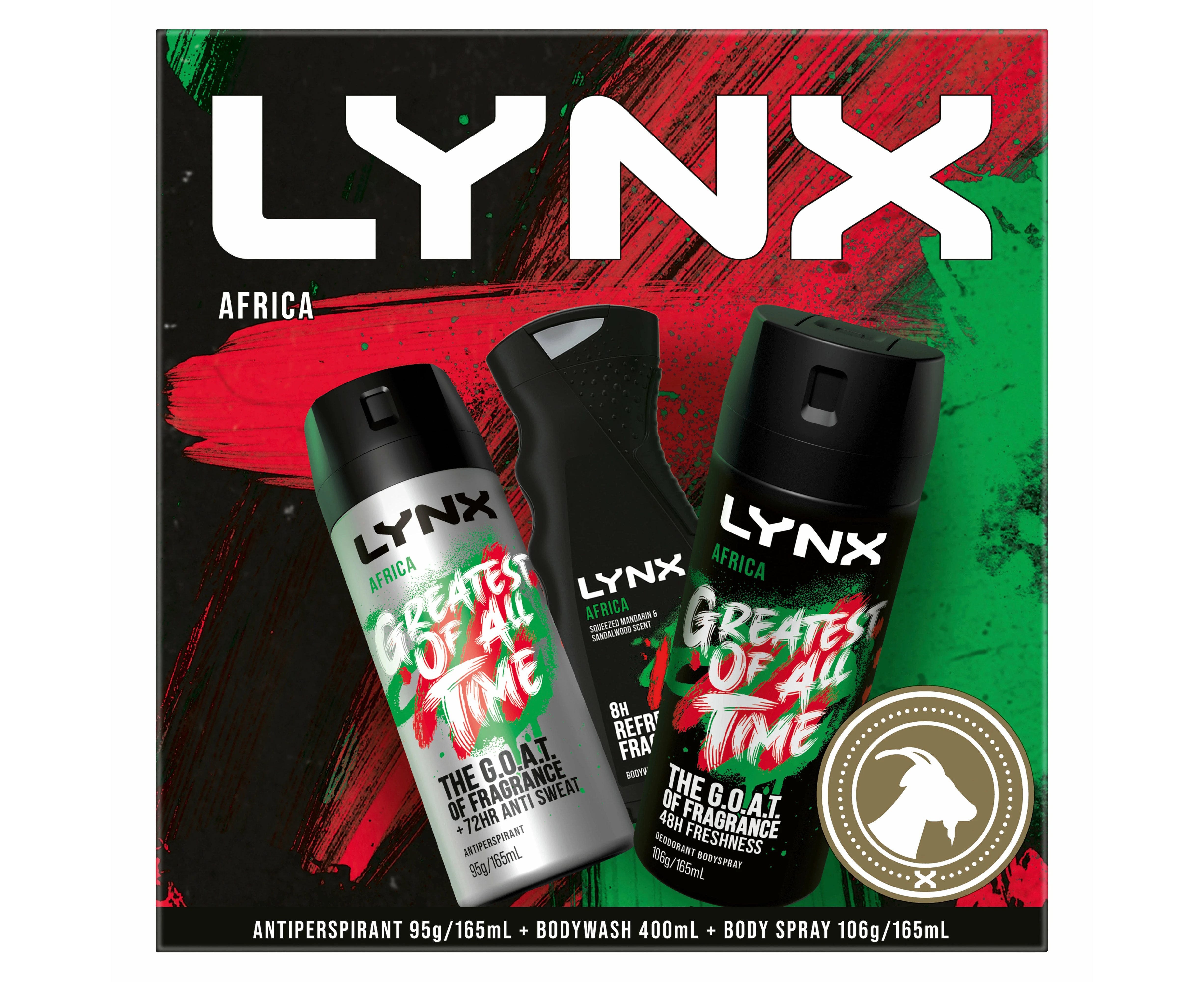 Lynx Africa Trio Gift Pack 2023