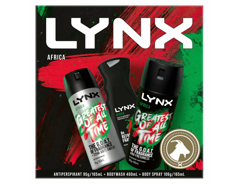 Lynx Africa Trio Gift Pack 2023