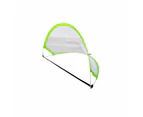 Soccer Goal Nets, Portable Pop-up Set with Lime Green Zipper Storage Bag(82cm x 48cm x 48cm)