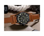 Men's Waterproof Business Casual Wrist Watch - Blue