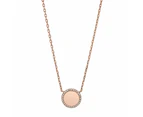 Fossil Rose Gold Necklace JOF00491791