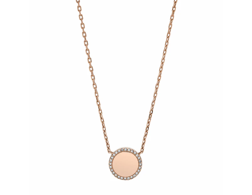 Fossil Rose Gold Necklace JOF00491791