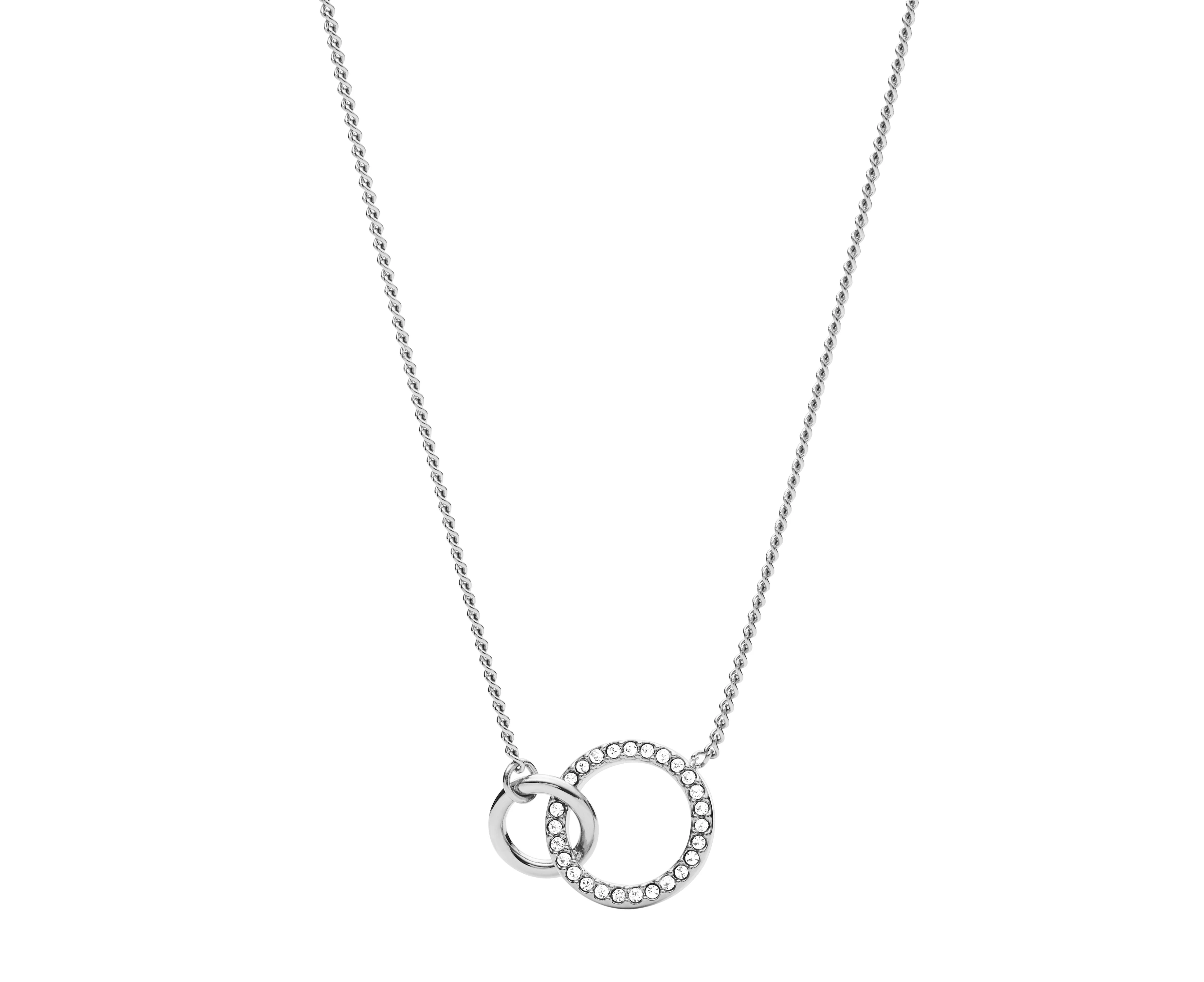 Fossil Silver Necklace JOF00643040