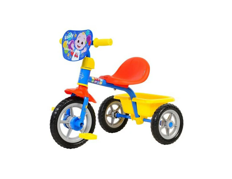 Cocomelon Pedal Bike Trike Ride On Toy Bucket Kids/Children/Toddler 3y+ Yellow