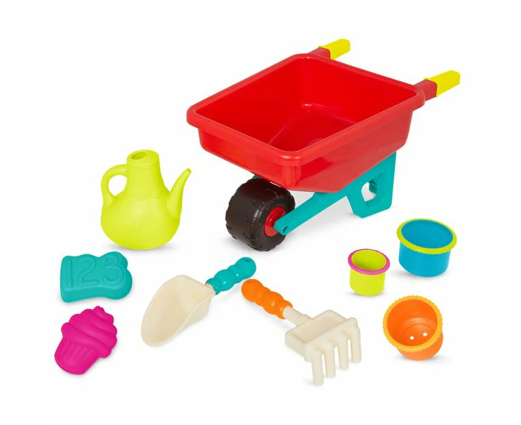 B. toys Wheel Barrel with Outdoor Activities