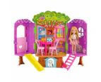 Barbie Chelsea Doll and Treehouse Playset - Pink