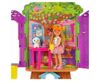 Barbie Chelsea Doll and Treehouse Playset - Pink