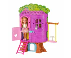 Barbie Chelsea Doll and Treehouse Playset - Pink